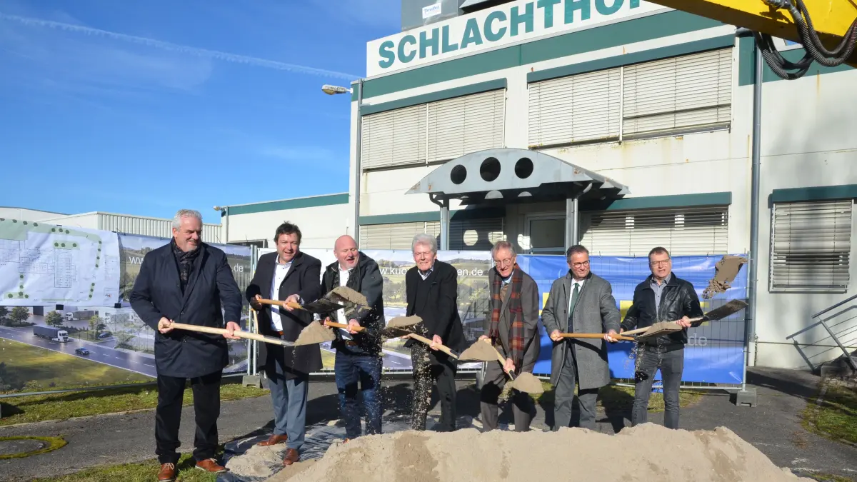 Schlachthof Gärtringen Spatenstich