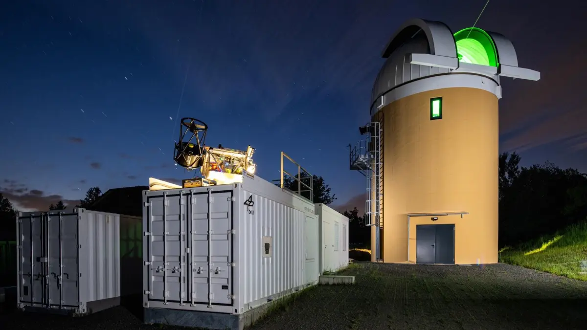 Auf dem Innovationscampus in Empfingen hat das DLR ein in dieser Form einmaliges Forschungsobservatorium aufgebaut.