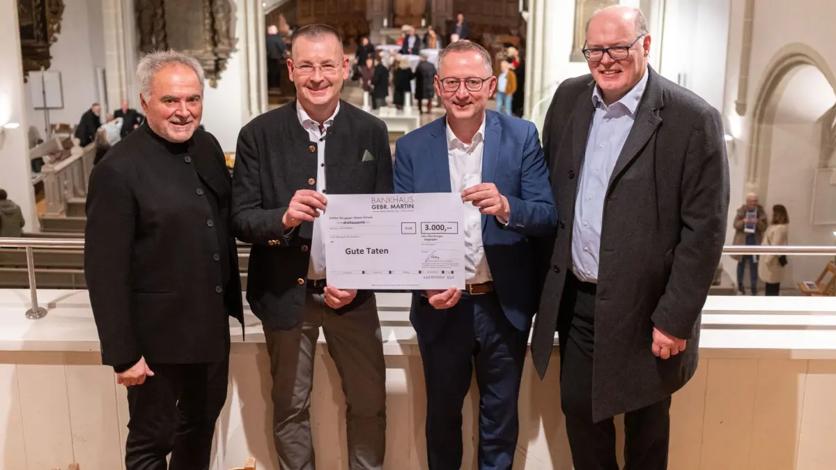 Requiem Novum von Marten Jansson, Benefizkonzert des Rotary-Clubs Göppingen-Stauferland zugunsten der NWZ-Aktion "Gute Taten", Oberhofenkirche