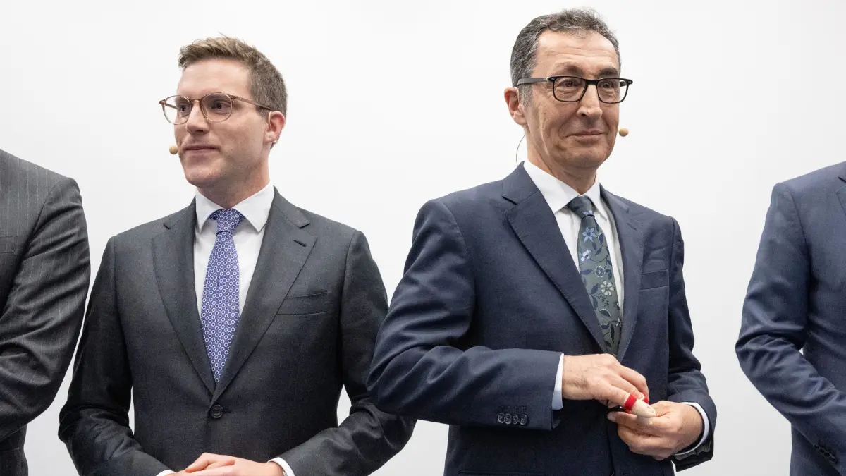 Manuel Hagel und Cem Özdemir