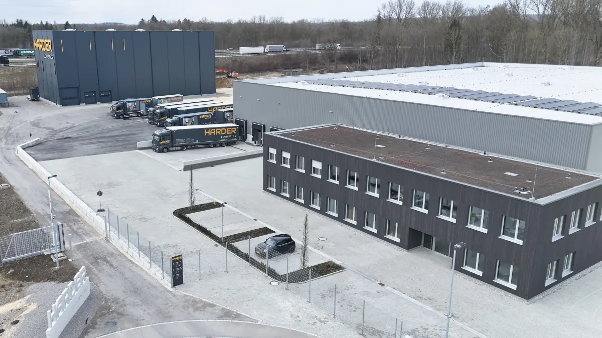 Harder logistics Ulm Neubau