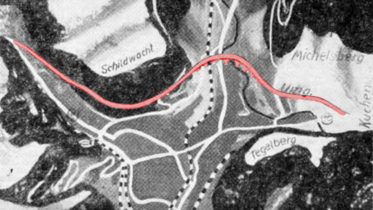 Zurückgeblättert - GZ-Archiv - 11.11.1954 - Plan Umgehungsstraße