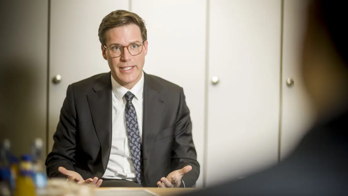 Redaktionsbesuch Manuel Hagel CDU