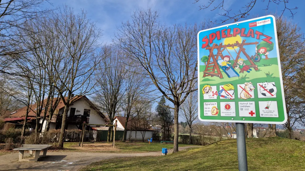 Spielplatz Rohräckerstraße Gaildorf