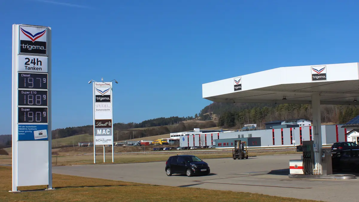 Trigema Tankstelle Burladingen