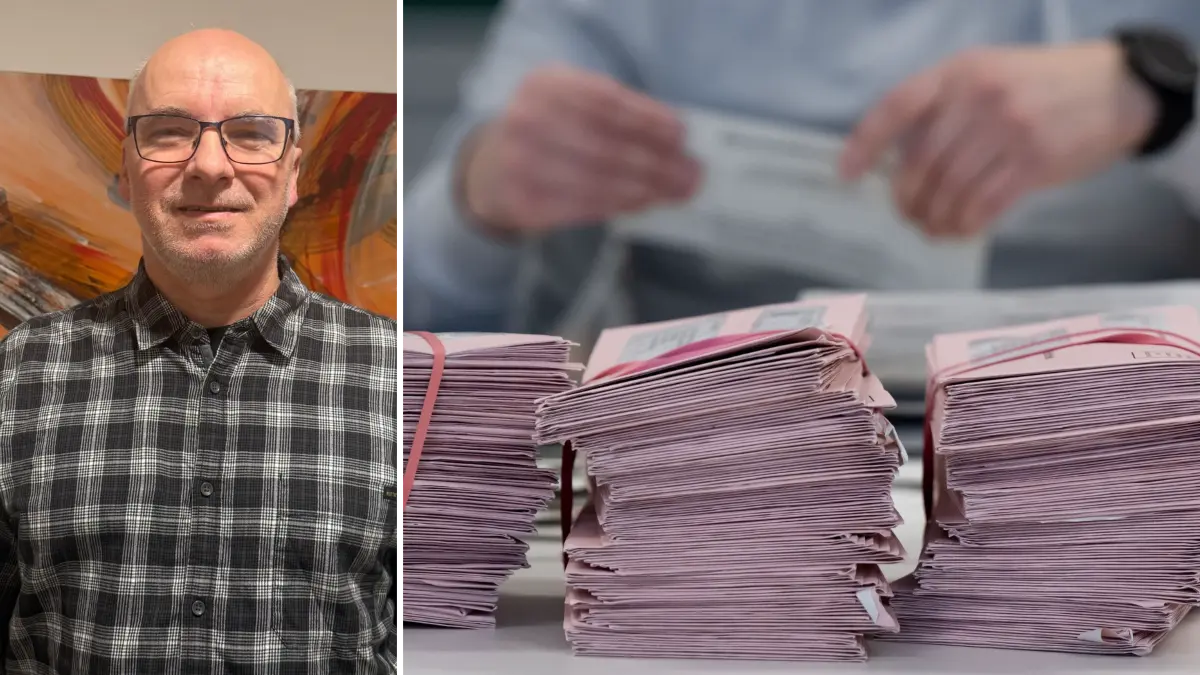 Andreas Traub aus Fichtenberg ist Wahlhelfer bei der Landtagswahl in Baden-Württemberg 2026