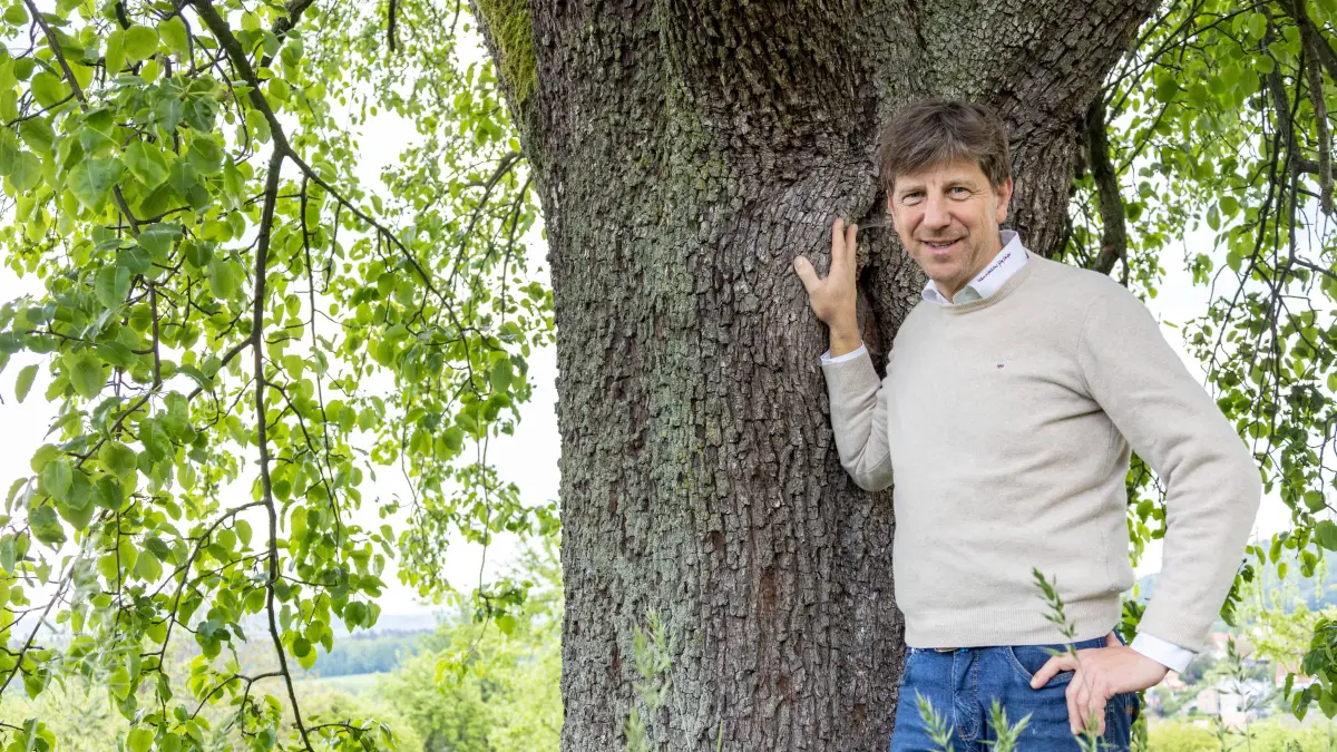 Jörg Geiger von der gleichnamigen Manufaktur in Schlat