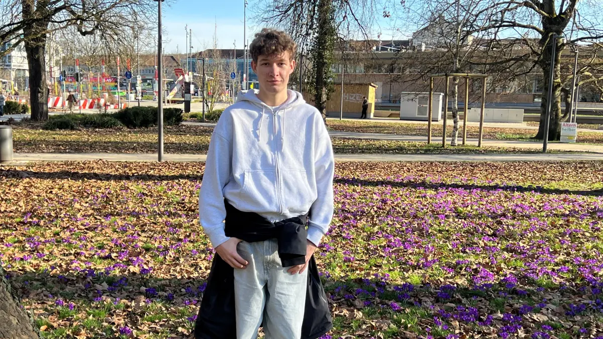 Erik Schwab (17) aus Kusterdingen findet, dass sich die Politikerinnen und Politiker stärker für Offenheit und Meinungsfreiheit einsetzen sollten.