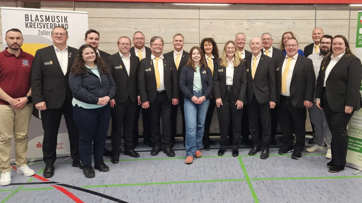 Blasmusikverband Zollernalbkreis Vorstand Verband und Kreisjugendverband