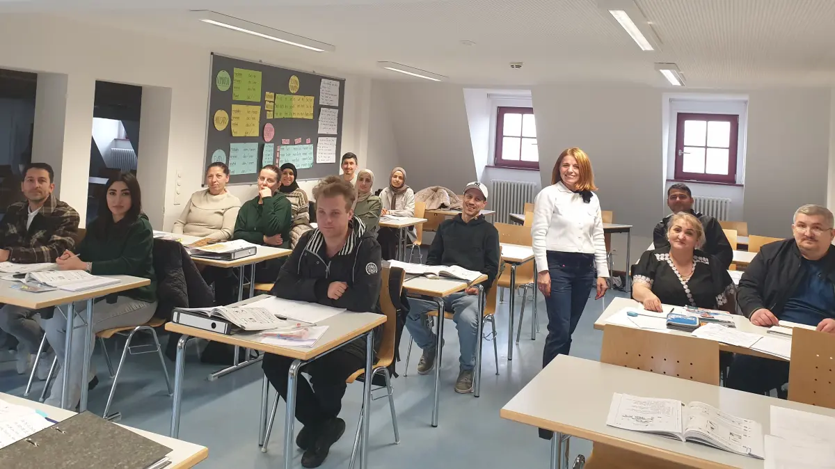 Integrationskurs an der VHS in Ehingen mit Dozentin Olesja Widawka