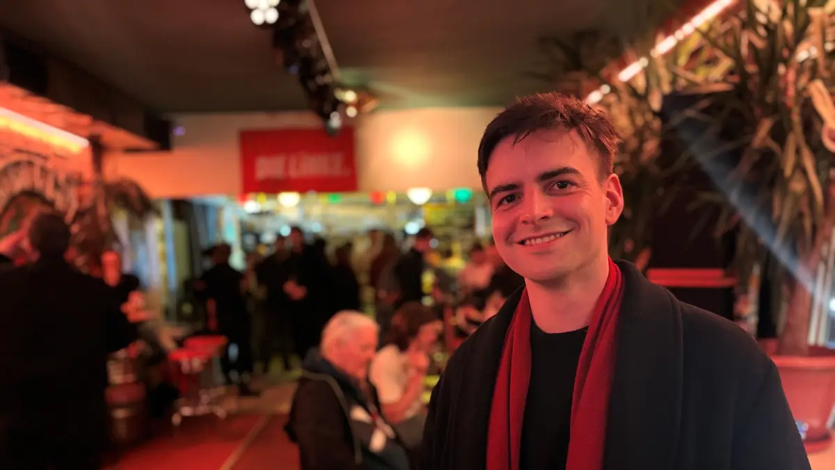 Nicklas Boden, Linke-Kandidat im Wahlkreis Ehingen, ist "ein enttäuscht über das Abschneiden seiner Partei, die den Einzug in den Landtag verpasst hat.