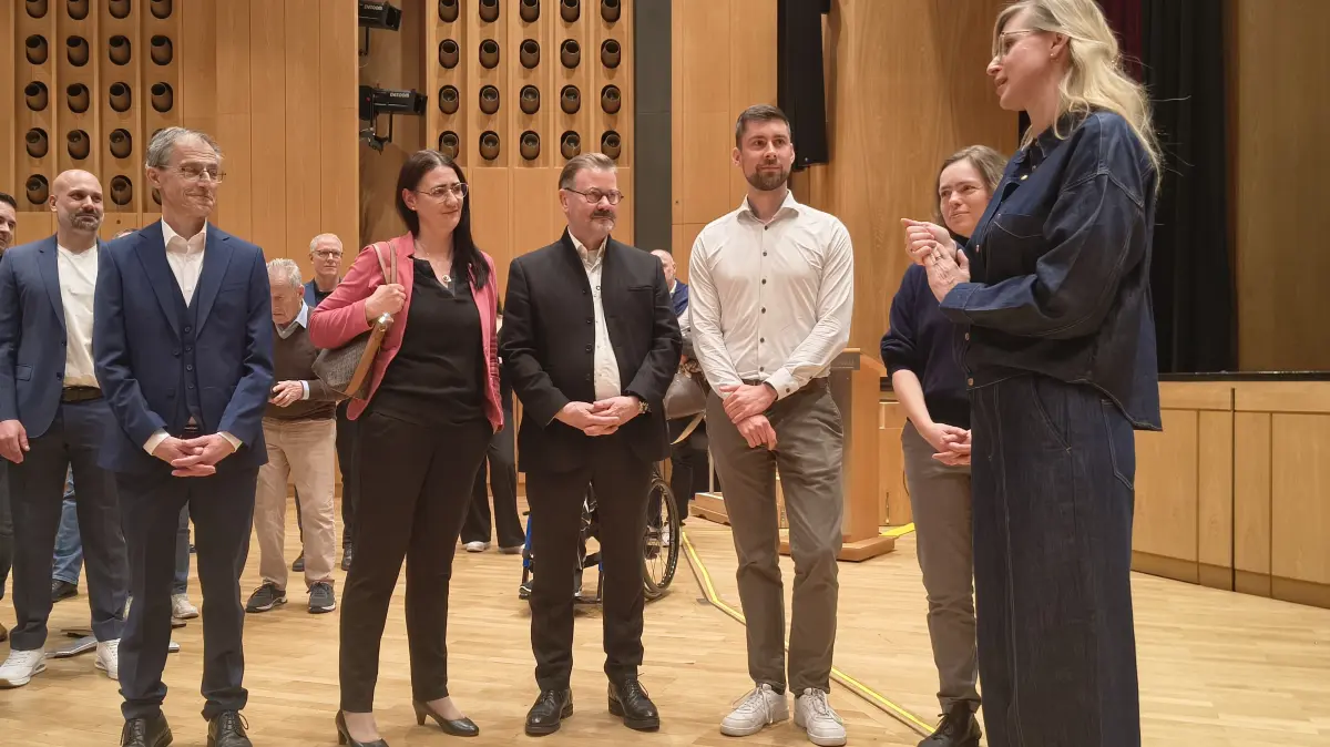 OB Wahl Neu Ulm, Joachim Kögel, Tanja Fendt, Roland Prießnitz, Michael Mehren, Kati Ernst, Katrin Albsteiger