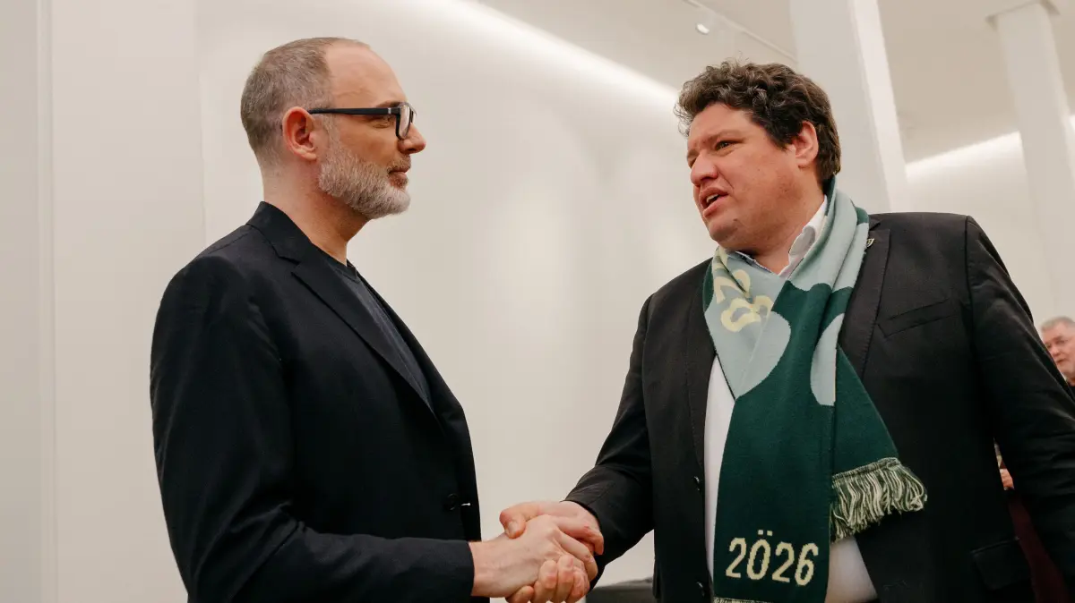 Ergebnispräsentation Landtagswahl, Rathaus, Mario Schneider, Michael Joukov