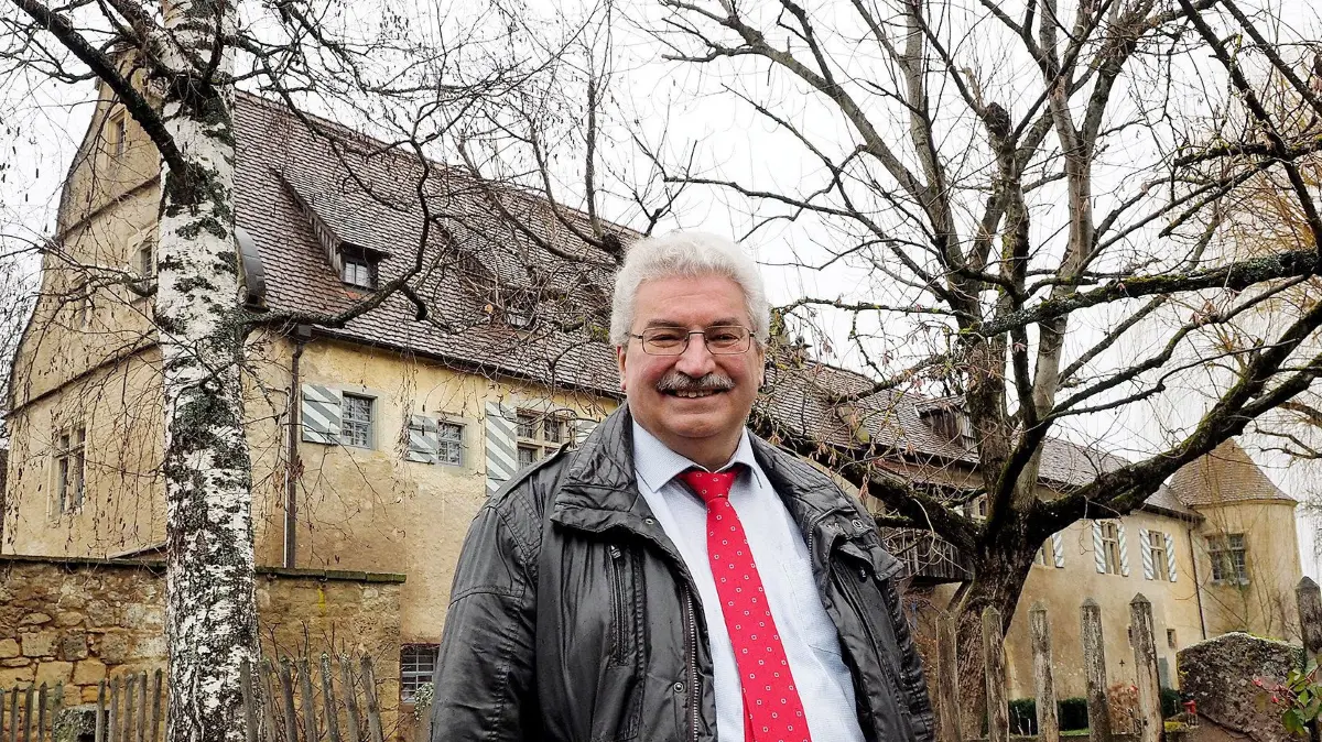 Uwe Hellstern: Vorsicht: Dieses Foto ist möglicherweise nur für den einstigen Verlag Schwäbisches Tagblatt verwendbar. Uwe Hellstern Dettensee 1.2.2021.Bild: Karl-Heinz Kuball