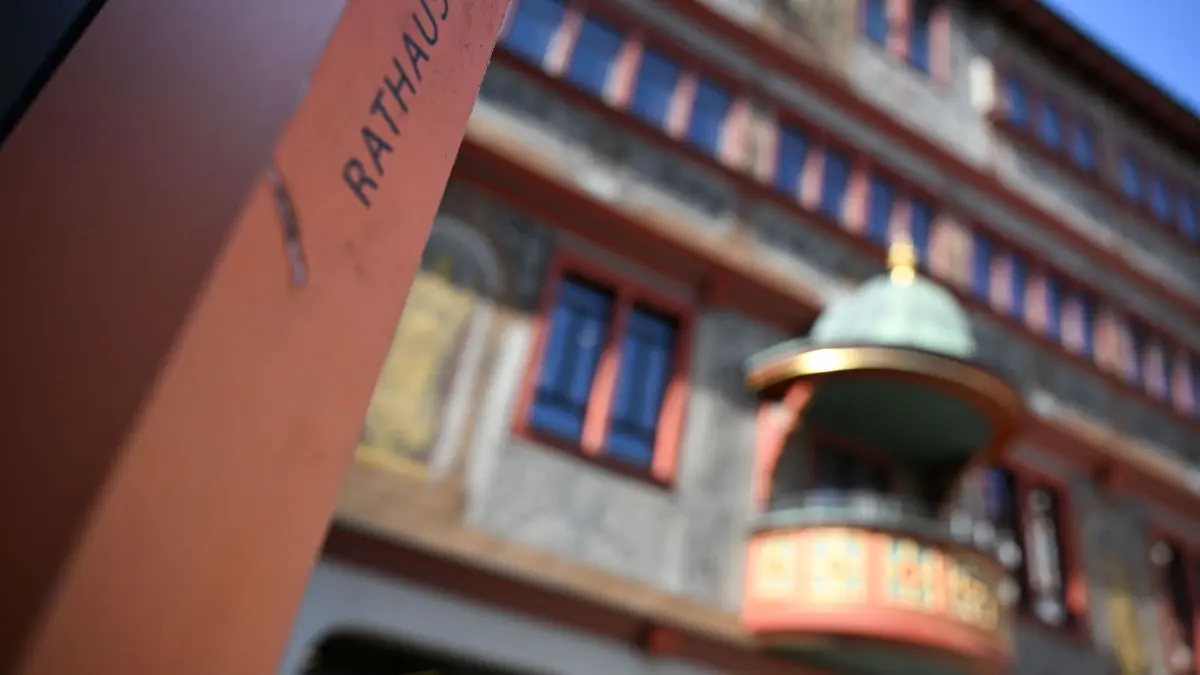 Rathaus in Tübingen