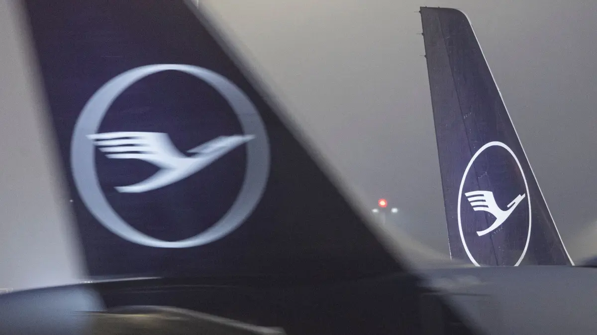 Lufthansa-Jets am Flughafen Frankfurt/Main