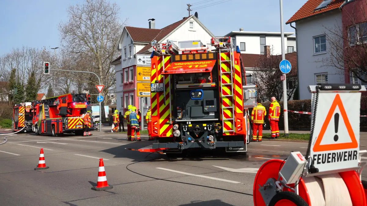 Kellerbrand Metzingen Ulmer Straße