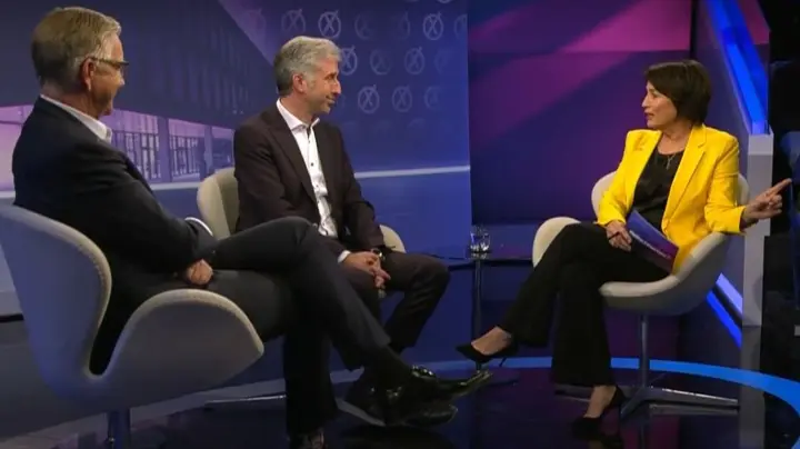 Will er? Darf er? Kann er? Was Palmer im TV zur Minister-Frage sagt