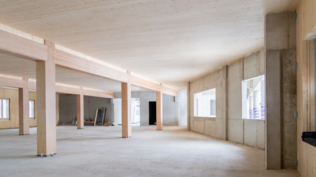 Holzhybridbauweise