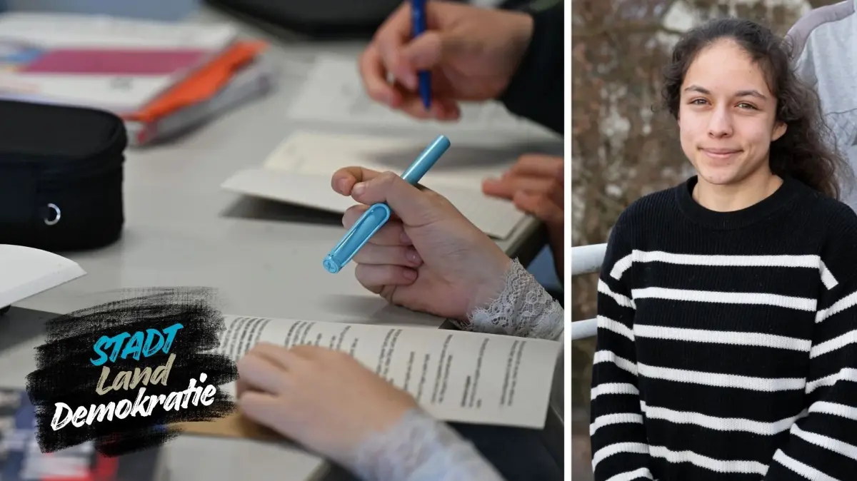 Ida Maya Rothaug ist Teil des Schulsprecher-Teams an der Mathile-Weber-Schule in Tübingen.