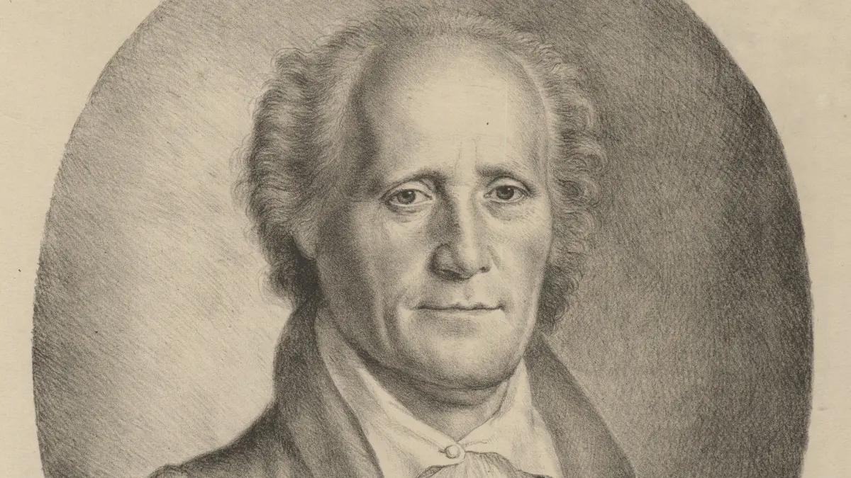 Johann Christoph Schmid im Jahr 1823 im Rang des Prälaten und Superintendenten – eines der höchsten geistlichen Würdenträger Württembergs.