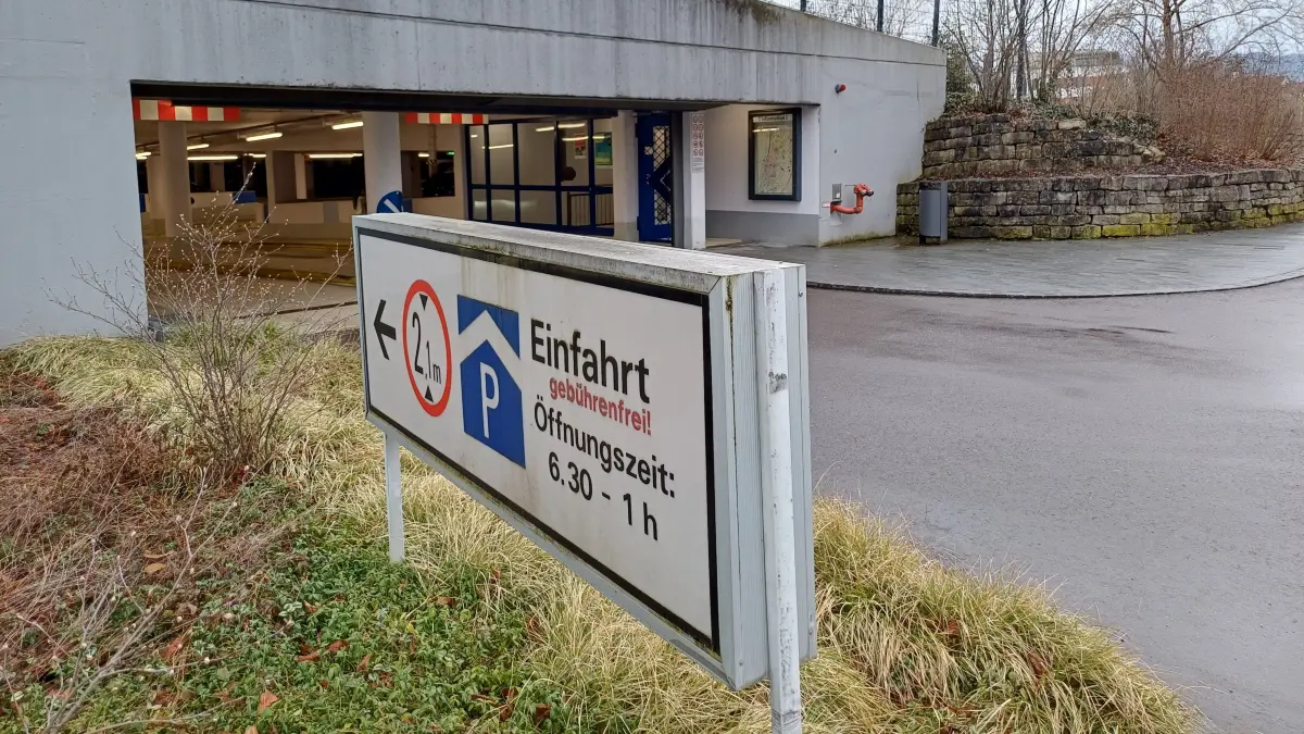 Parken Balingen Parkhaus Agentur für Arbeit