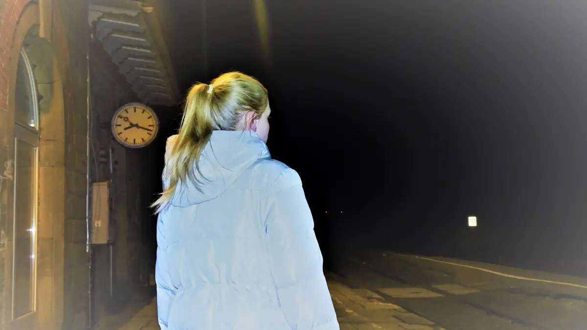 Angsträume: Angsträume in Crailsheim. Sexualstraftaten. Angst im öffentlichen Raum. Nachts allein unterwegs.
