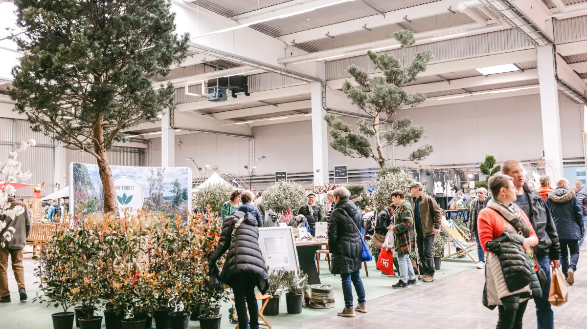 Die Gartenträume Ulm öffnet wieder vom 20.-22.3. in der Ulm-Messe ihre Pforten