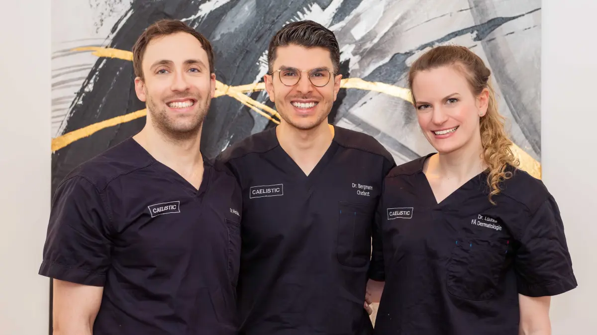 Jede Menge Teamspirit: Dr. Mendola, Dr. Bergmann und Dr. Lüdtke