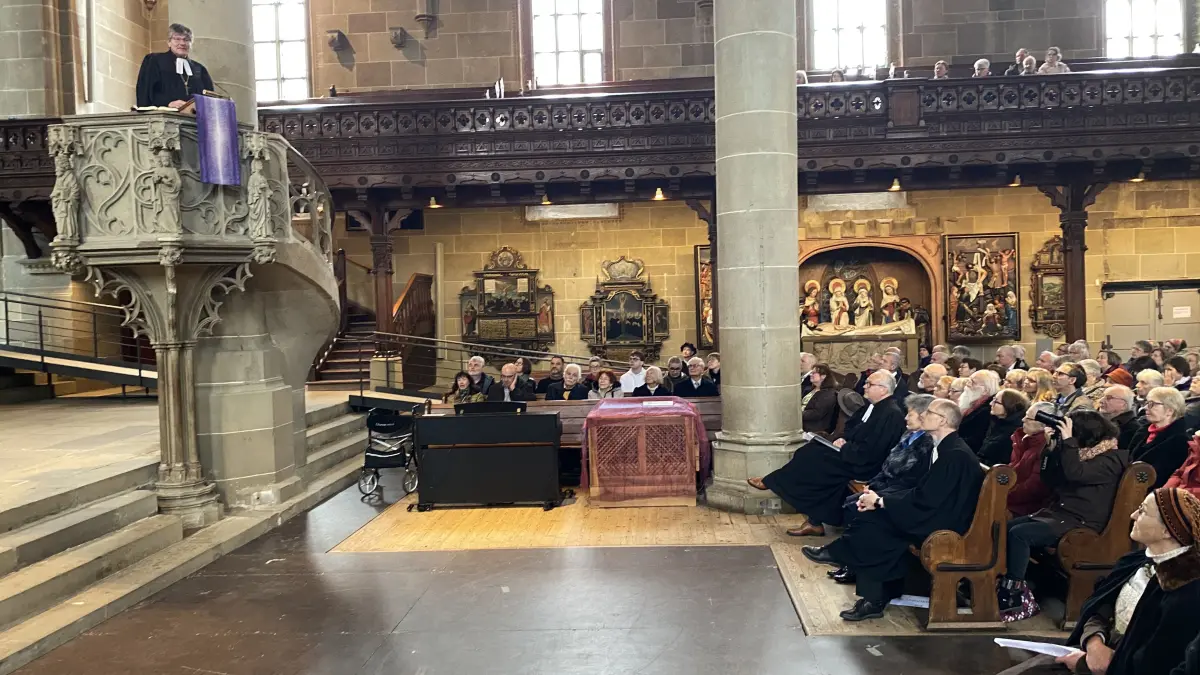 Gottesdienst St. Michael Eröffnung Brenzjahr 2026 Landesbischof Ernst-Wilhelm Gohl predigt
