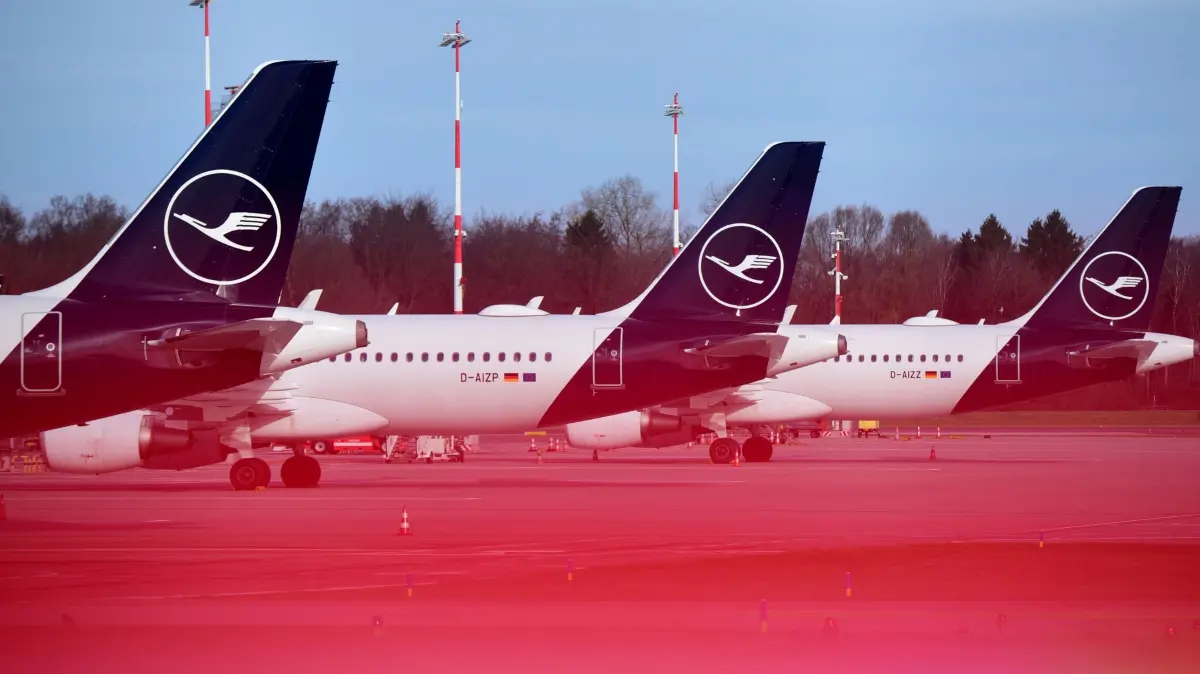 Pilotenstreik bei der Lufthansa - Hamburg