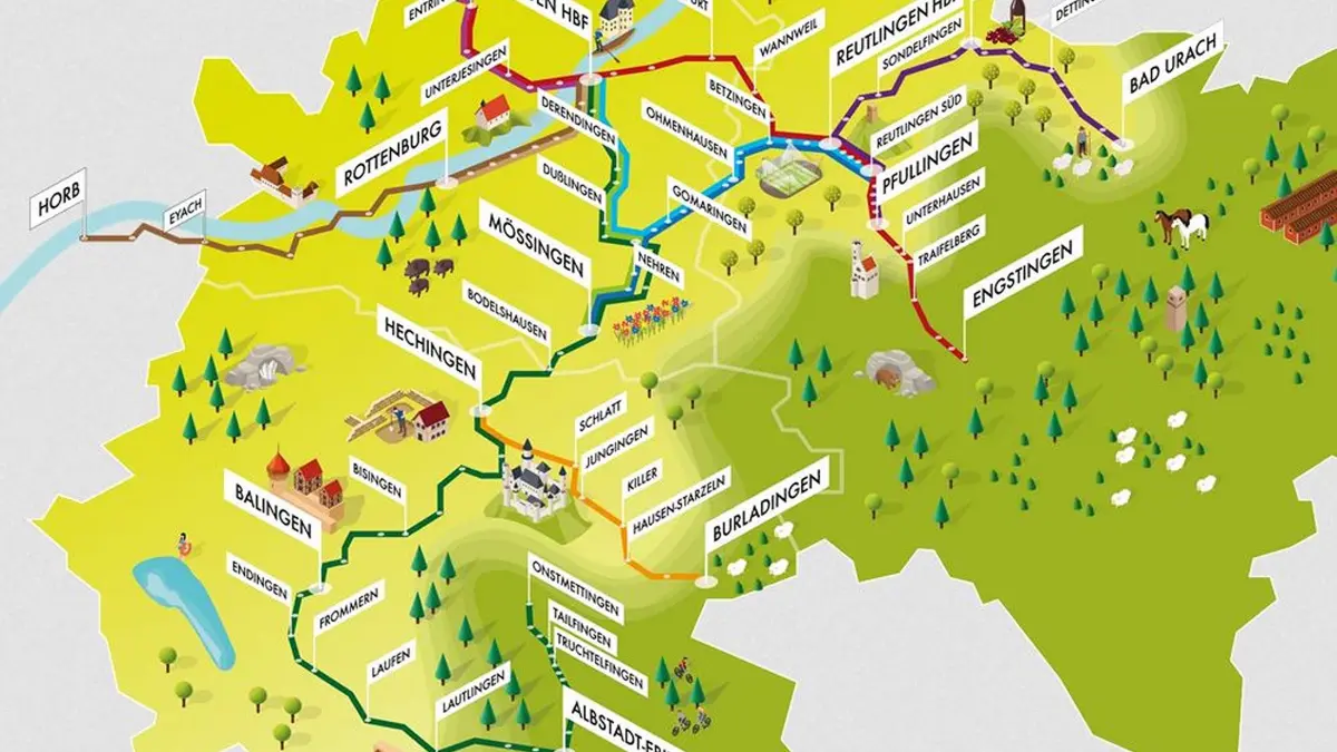 Übersicht Regional-Stadtbahn