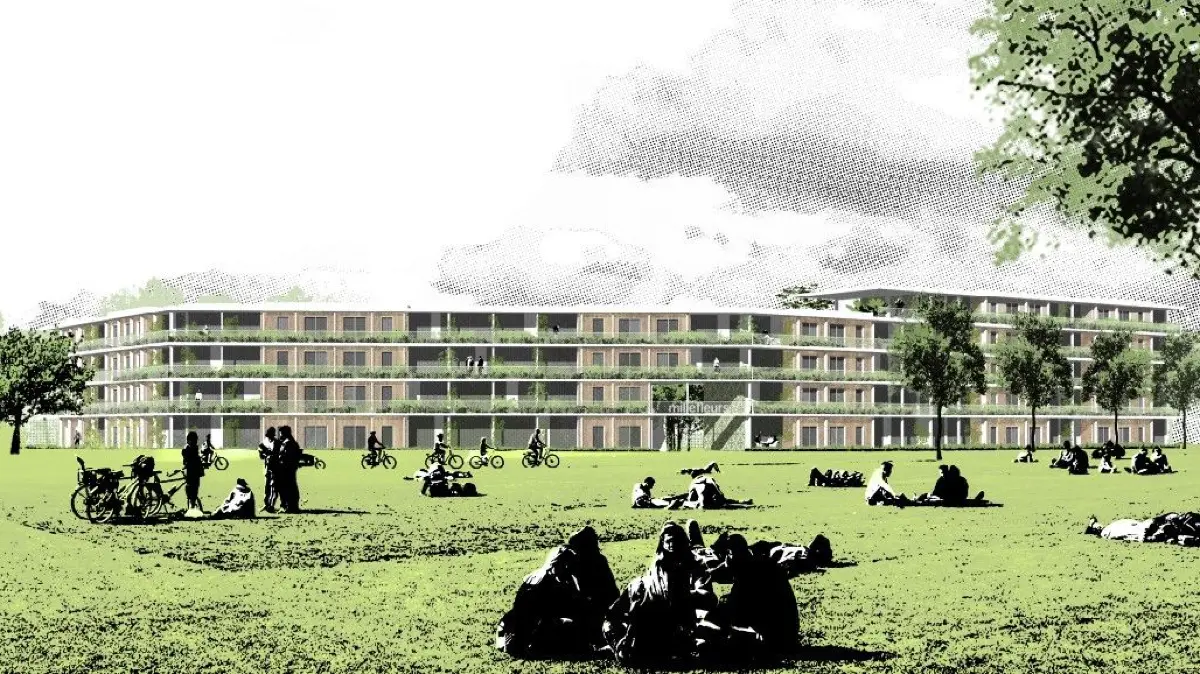 So sieht der überarbeitete Entwurf des Nuwog-Projekts im "Illerpark" aus.
