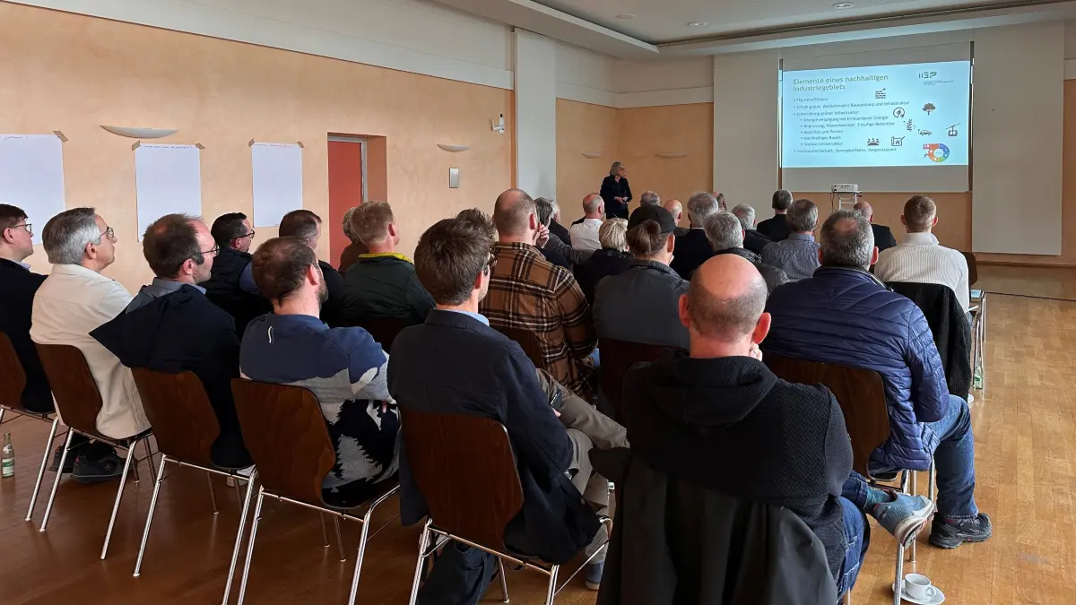 Das ehemalige Casino in Meßstetten war gut gefüllt beim Unternehmerdialog zur Dekarbonisierung.