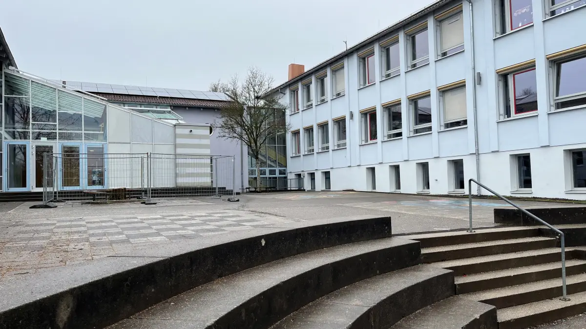 Hattenhofen Schulhof wird umgestaltet