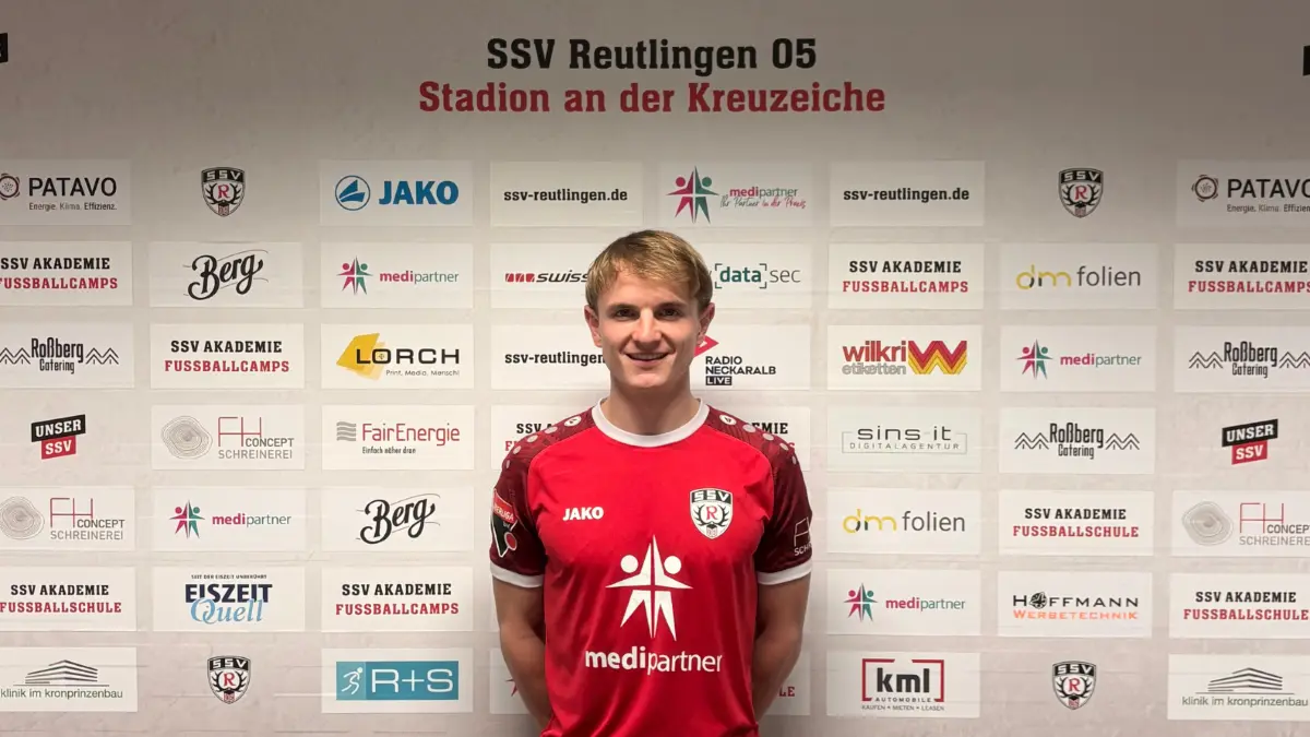 Marian Riedinger soll die Außenbahnen des SSV Reutlingen beleben.