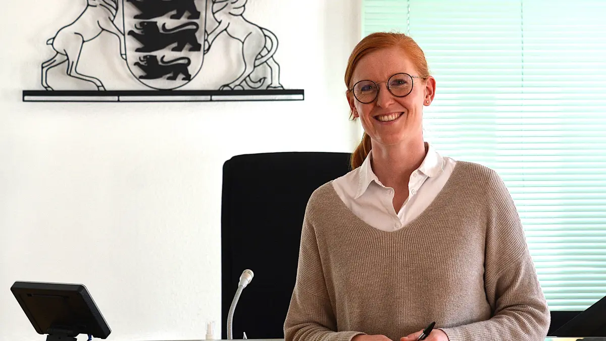 Sarah Krauss war vier Jahre lang Richterin am Horber Amtsgericht. Künftig arbeitet sie als Staatsanwältin in Hechingen.
