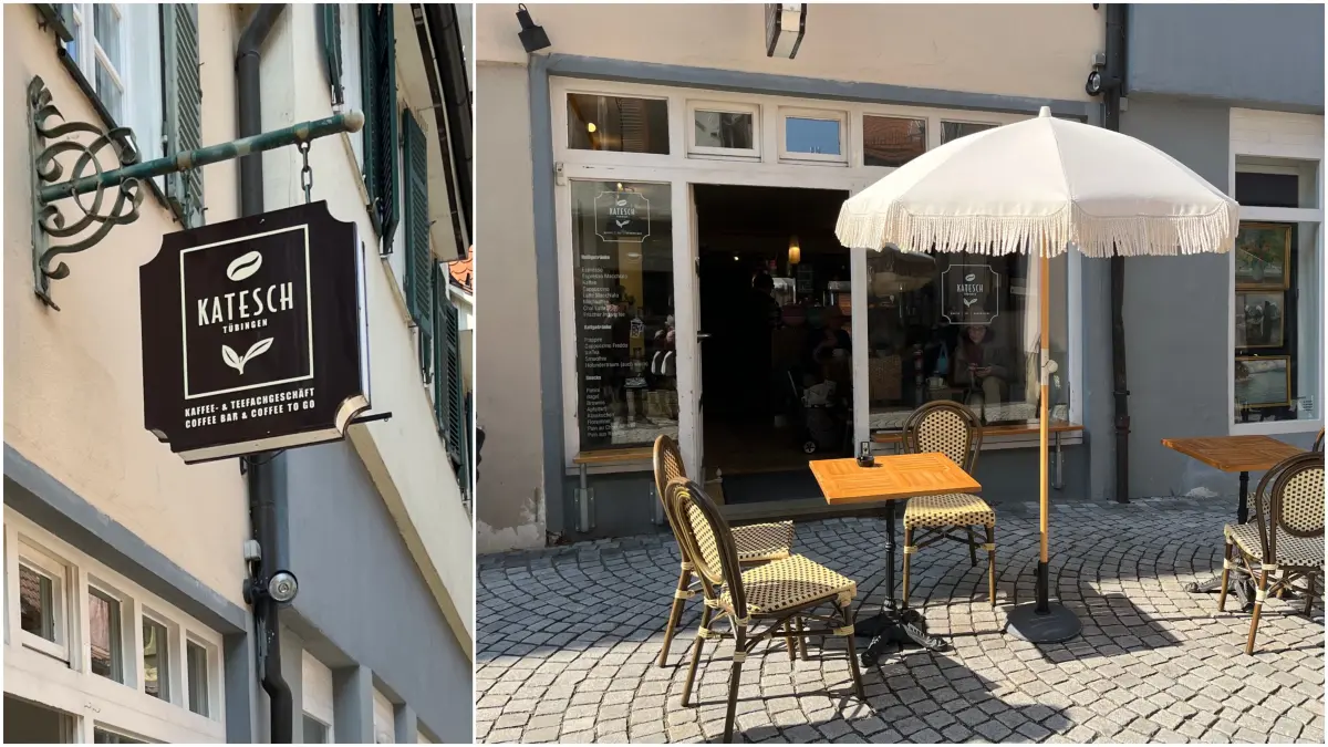 Das Café Katesch in der Langen Gasse.