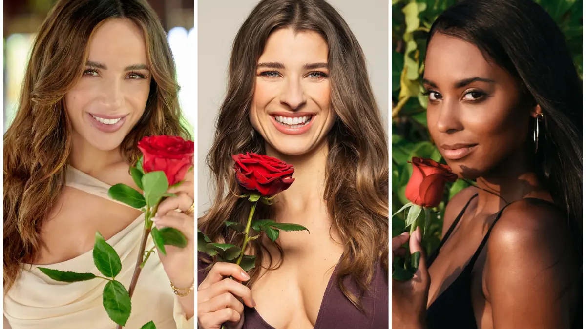 Wer tritt als neue „Bachelorette“ in die Fußstapfen von Jennifer Saro (l.), Stella Stegmann (M.) und Sharon Battiste?