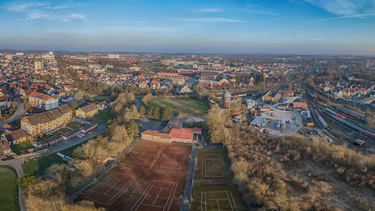 Sportgelände des aufgelösten ESV Crailsheim