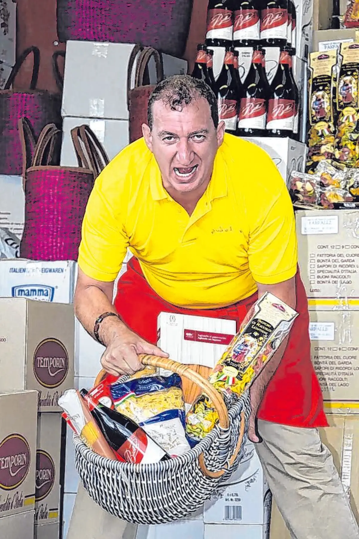 „Pasta vom Lasta“ gibt es beim italienischen Zampano „Nudel-Kiri“.