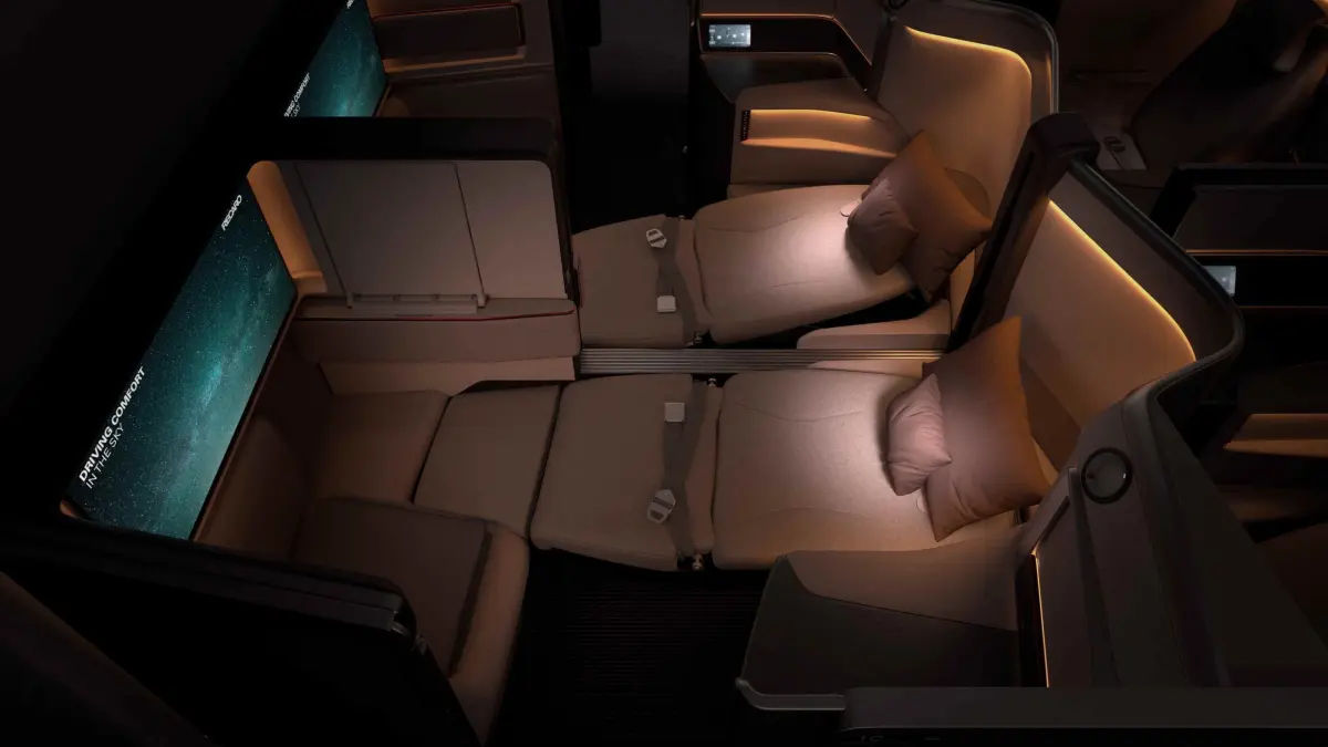 Recaro Aircraft Seating Business Class Sitz "R7"