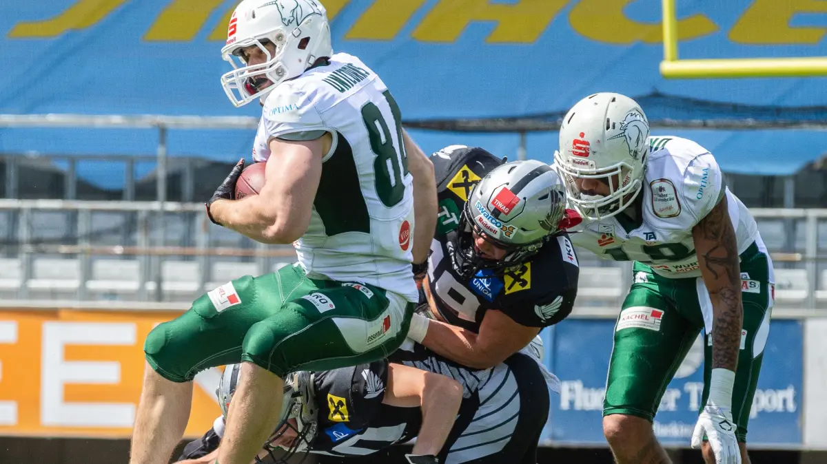American Football CEFL Finale 2021 Swarco Raiders Tirol - Schwäbisch Hall Unicorns 16:22: American Football CEFL Finale 2021 Swarco Raiders Tirol - Schwäbisch Hall Unicorns 16:22