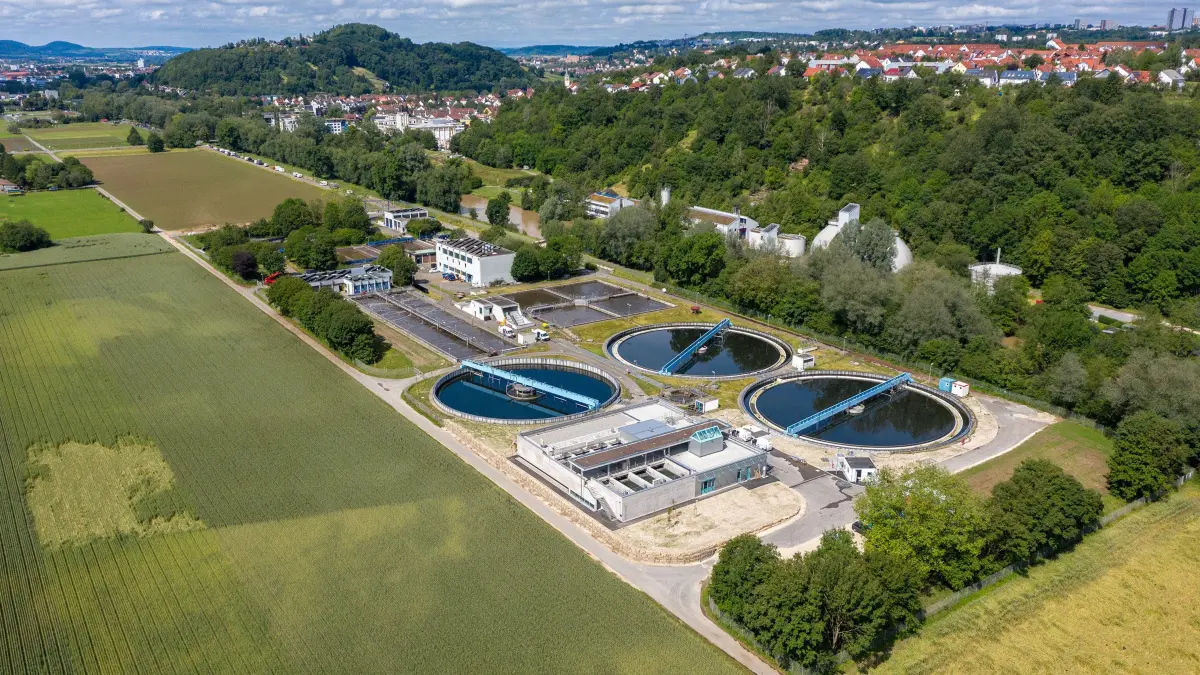 (ohne Überschrift): Vorsicht: Dieses Foto ist möglicherweise nur für den einstigen Verlag Schwäbisches Tagblatt verwendbar. Kläranlage Lustnau
29.06.21 Bild: Ulrich Metz