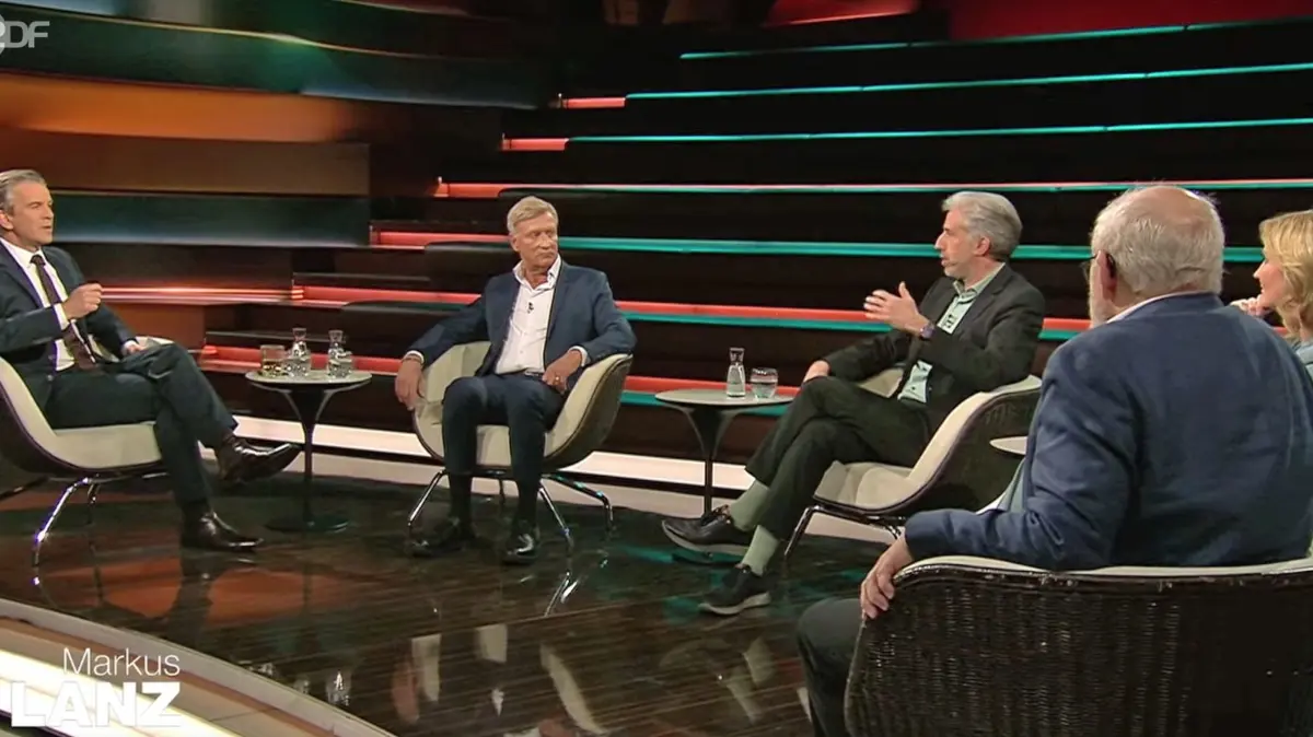 Tübingens OB Boris Palmer war wieder zu Gast in der ZDF-Talkshow von Markus Lanz.