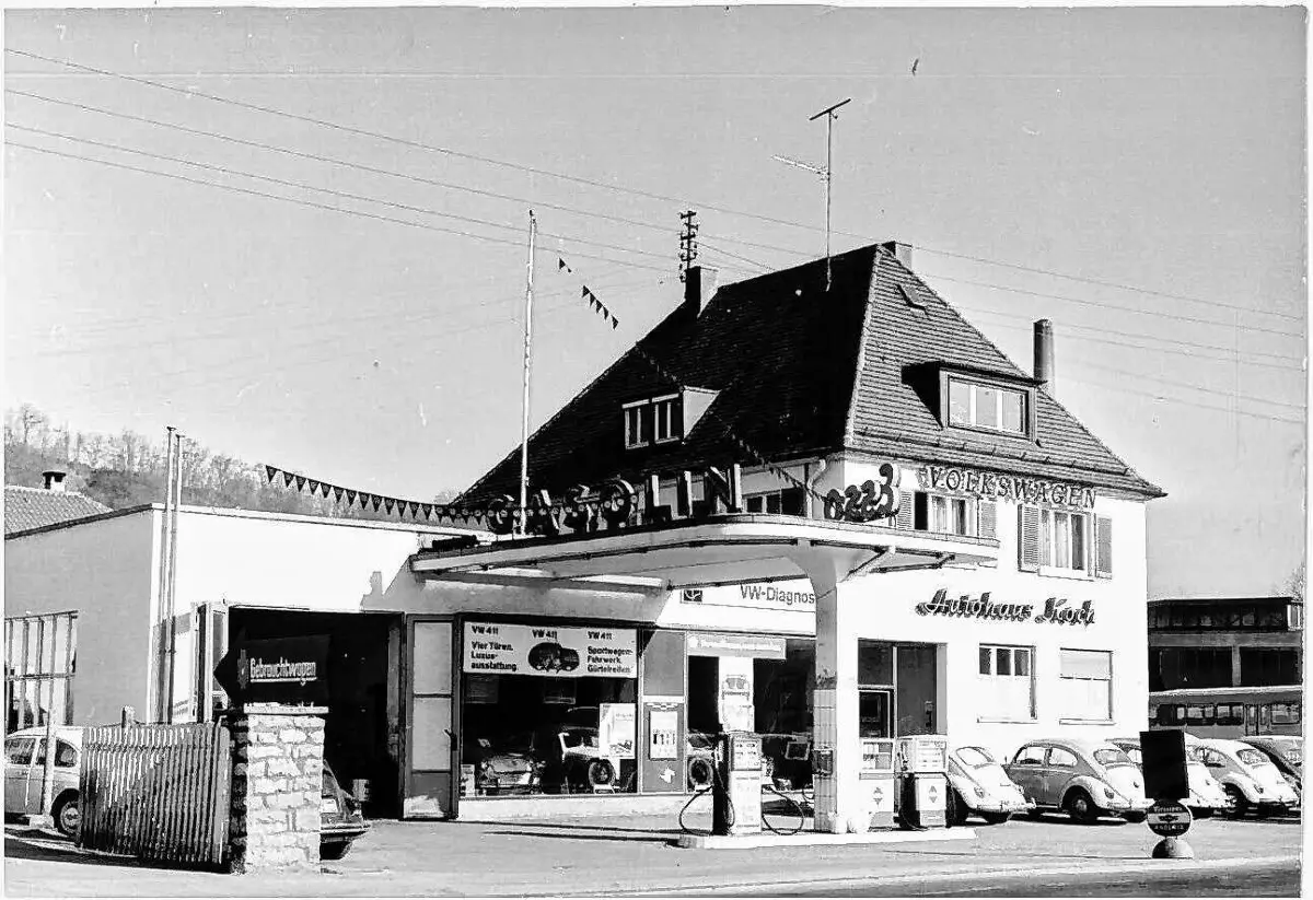 Im Jahr 1950 wird das Autohaus Koch VW-Händler. Die erfolgreiche Partnerschaft hält bis heute.