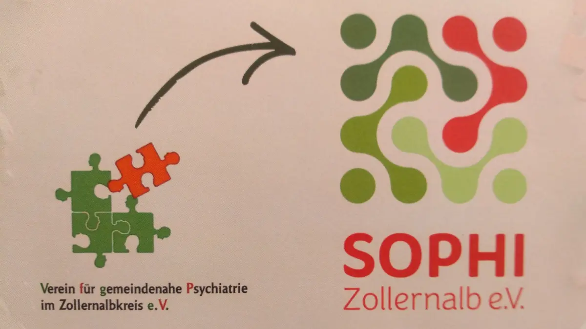 Neues Logo, neuer Name, gleicher Auftrag: Aus dem „Verein für gemeindenahe Psychiatrie im Zollernalbkreis e.V.“ wird "SOPHI Zollernalb e.V."