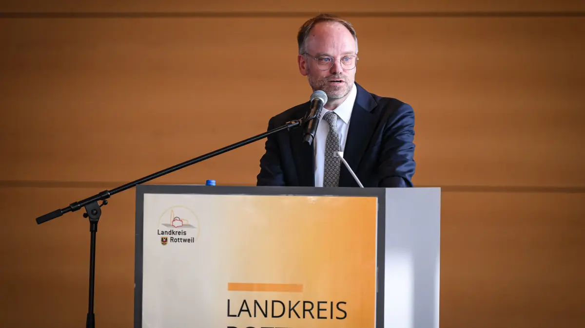 Christoph Keckeisen ist neuer Landrat im Landkreis Rottweil.
