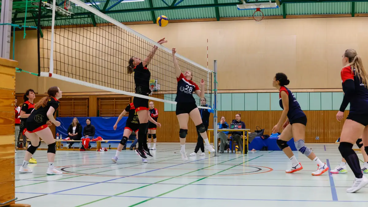 Volleyball Bezirksliga Frauen Saison 2025/26 TSG Schwäbisch Hall - SGV Kirchberg/Murr 3:0