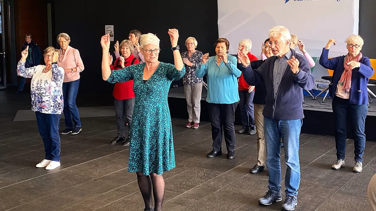 Die sen’FIT macht Lust auf ein bewegtes Leben im Alter.